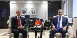 Meeting between Minister Fidan and North Macedonia Parliament Speaker Gashi news-02102024-234254