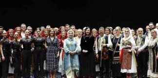 Visit of Emine Erdoğan to National Opera and Ballet Theater and Brigades Palace in Tirana, Albania news-10102024-173151