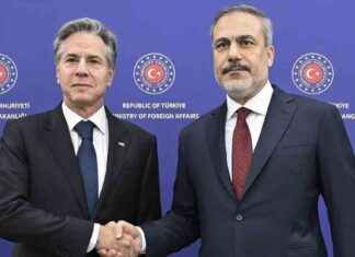 Turkish Minister Fidan Meets with US Counterpart Blinken news-25102024-063428