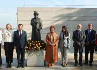 Emine Erdoğan attends the promotion of the book Spiritual Heritage in Gül Baba and Ottoman Hungary in Budapest. news-08112024-044404