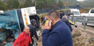 Bus Accident in Isparta: Injured Passengers – Sözcü Newspaper bus-accident-in-sparta-njured-passengers-szc-newspaper