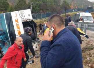Bus Accident in Isparta: Injured Passengers – Sözcü Newspaper bus-accident-in-sparta-njured-passengers-szc-newspaper