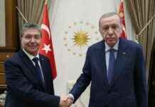 President Erdogan Meets with Prime Minister Üstel from Northern Cyprus president-erdogan-meets-with-prime-minister-stel-from-northern-cyprus