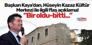 President Kaya Makes a Statement About Hüseyin Kazaz Cultural Center! A Surprise Announcement… president-kaya-makes-a-statement-about-hseyin-kazaz-cultural-center-a-surprise-announcement