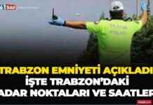 Trabzon Police Reveals Radar Locations and Hours in Trabzon trabzon-police-reveals-radar-locations-and-hours-in-trabzon