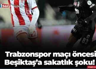 Beşiktaş Trabzonspor maçı öncesi önemli sakatlık haberleri beikta-trabzonspor-ma-ncesi-nemli-sakatlk-haberleri