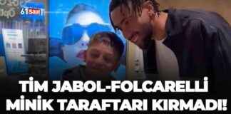 Tim Jabol-Folcarelli Minik Taraftarı Mutlu Etti! tim-jabol-folcarelli-minik-taraftar-mutlu-etti