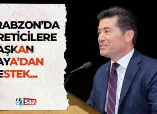 Trabzon’daki Üreticilere Başkan Kaya’dan Destek! trabzondaki-reticilere-bakan-kayadan-destek