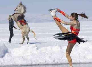 Ice Skating Women’s National Team Performs Show on Çıldır Lake ce-skating-womens-national-team-performs-show-on-ldr-lake