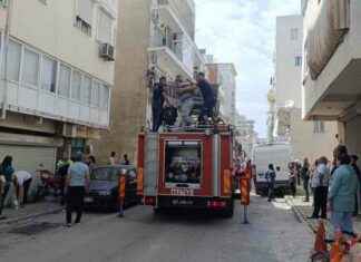 Fire scare in 4-story building in Antalya! fire-scare-in-4-story-building-in-antalya