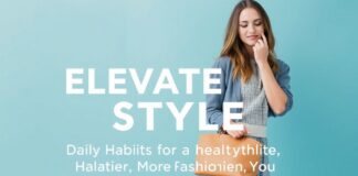 Elevate Your Style: Daily Rituals for a Healthier, More Fashionable You Elevate Your Style: Daily Habits for a Healthier, More Fashionable You
