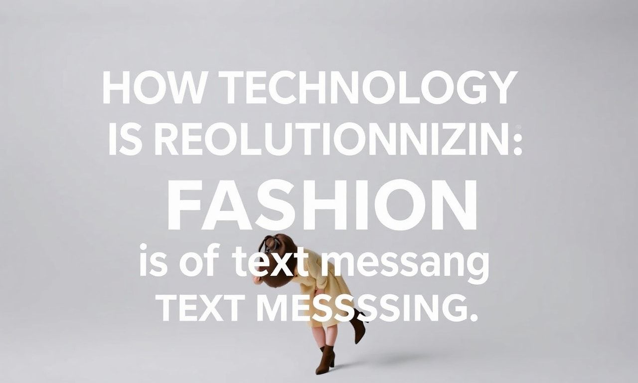 How Tech is Revolutionizing Fashion: The Hidden Role of SMS